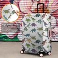 thumbnail image 4 of White Cartoon Dinosaurs Names Pattern Luggage Cover Fashion Suitcase Cover Baggage Covers Fit 25-28 Inch Luggage (Go Travel), 4 of 5