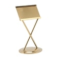 thumbnail image 3 of Name Card Holder Table Number Holder Business Card Holder Stainless Steel Elegant Style Antioxidant Durable Stable Name Card Holder For Office Party Meeting, 3 of 8