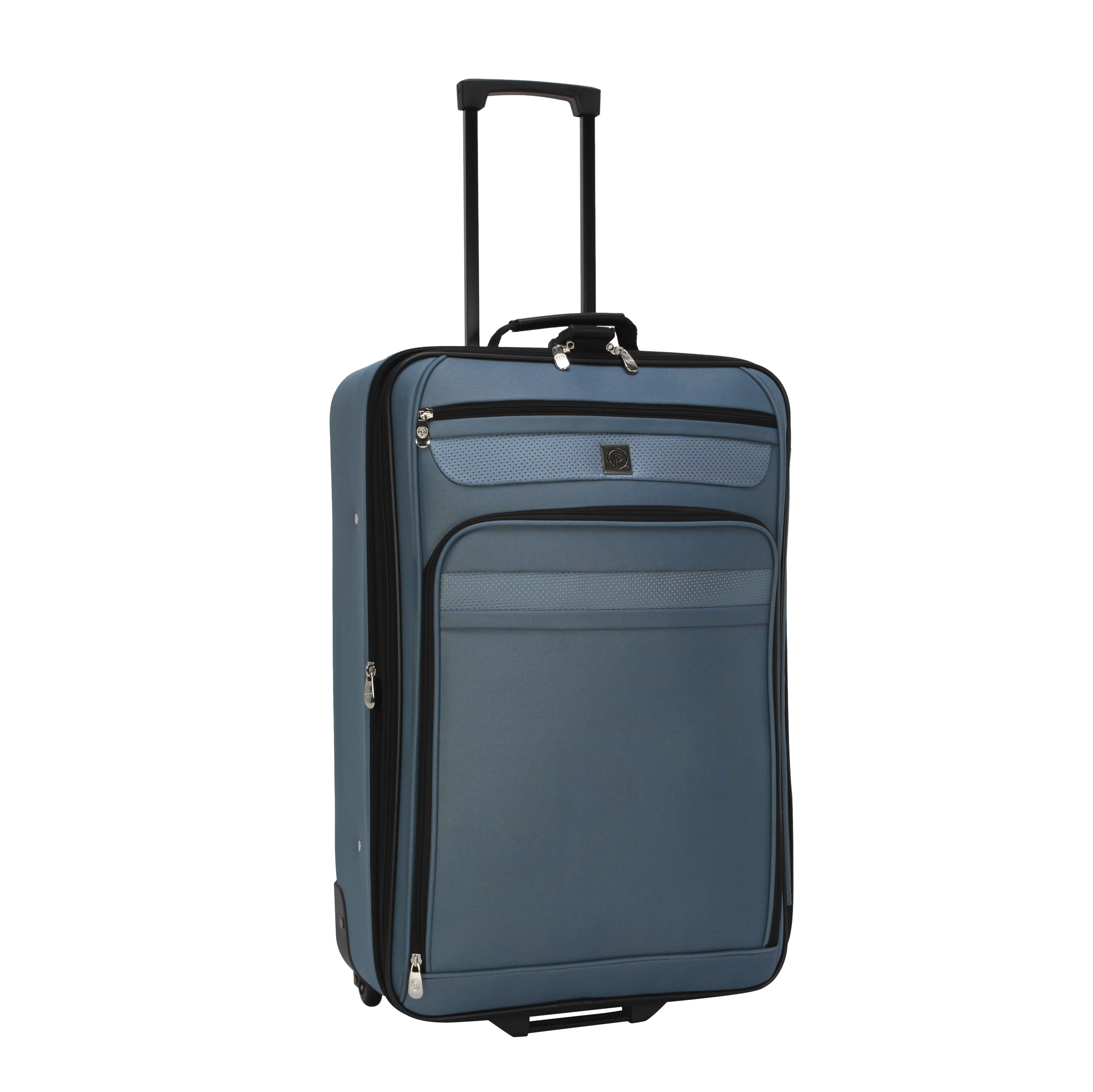 Protege 3-Piece Softside Luggage Value Travel Set - Blue - image 3 of 11
