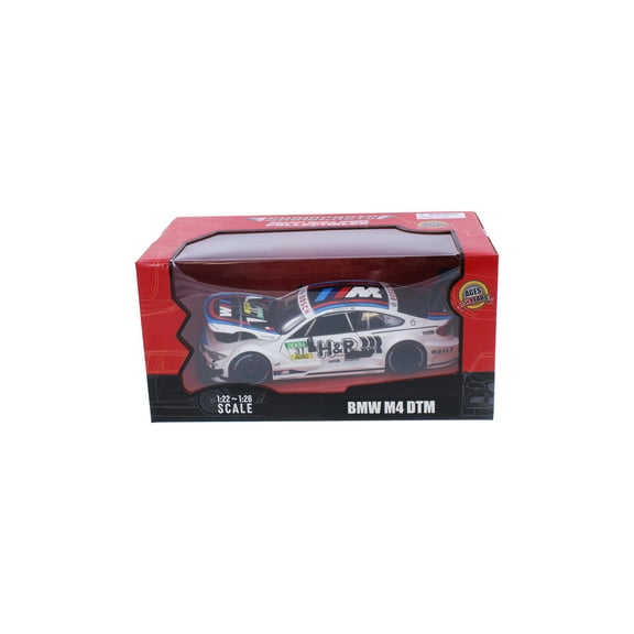 BMW M4 DTM, White - Showcasts 68256W - 1/24 Scale Diecast Model Car
