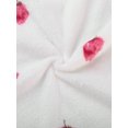 thumbnail image 7 of MODA NOVA Junior's Printed Long Sleeve Winter Flannel Pajama Sets Small Strawberry printed, 7 of 7