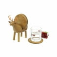 thumbnail image 1 of Wooden Coaster Holder Reindeer, 1 of 1