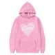 thumbnail image 5 of Camiseta de manga larga para niños, cuello redondo, color liso, ideal para niños y niñas, sudadera con capucha de poliéster., 5 of 6