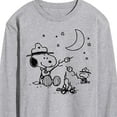 thumbnail image 3 of Peanuts - Snoopy's Camping - Men's Long Sleeve T-Shirt, 3 of 6