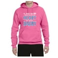 thumbnail image 2 of Girl Stole My Heart She Calls Me Daddy Daughter Girl Dad Father Gift | Mens Father's Day Hooded Sweatshirt Hoodie, Neon Pink, Small, 2 of 4