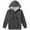 Gray, variant on Camii Mia Zip Up Hoodies for Big Girls Sweatshirt Hooded Drawstring Pullover Regular Fit Cotton Soft