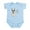 Sky Blue, variant on CafePress - No Problem Llama Body Suit - Baby Light Bodysuit, Size Newborn - 24 Months