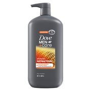Dove Men+Care Body + Face Wash With Pump For Skin Hydration Antibacterial With Moisture Renew Blend, 30 fl oz