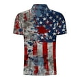 thumbnail image 6 of GERsome Men's 4th of July T Shirts Crew Neck Short Sleeve American Flag Patriotic Tops Summer Loose Fit USA Star Stripes Graphic Tee XS-4XL, 6 of 7