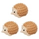 thumbnail image 4 of 3 piezas de juguetes de hierba gatera para gatos, bolas de juguete para gatos, bolas creativas con forma de erizo, bolas de hierba gatera para pared, café, 4 of 8