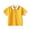Yellow, variant on WOYY Toddler Boys Casual School Polo Shirt Solid Color Short Sleeve T-Shirt, Sizes 1-6