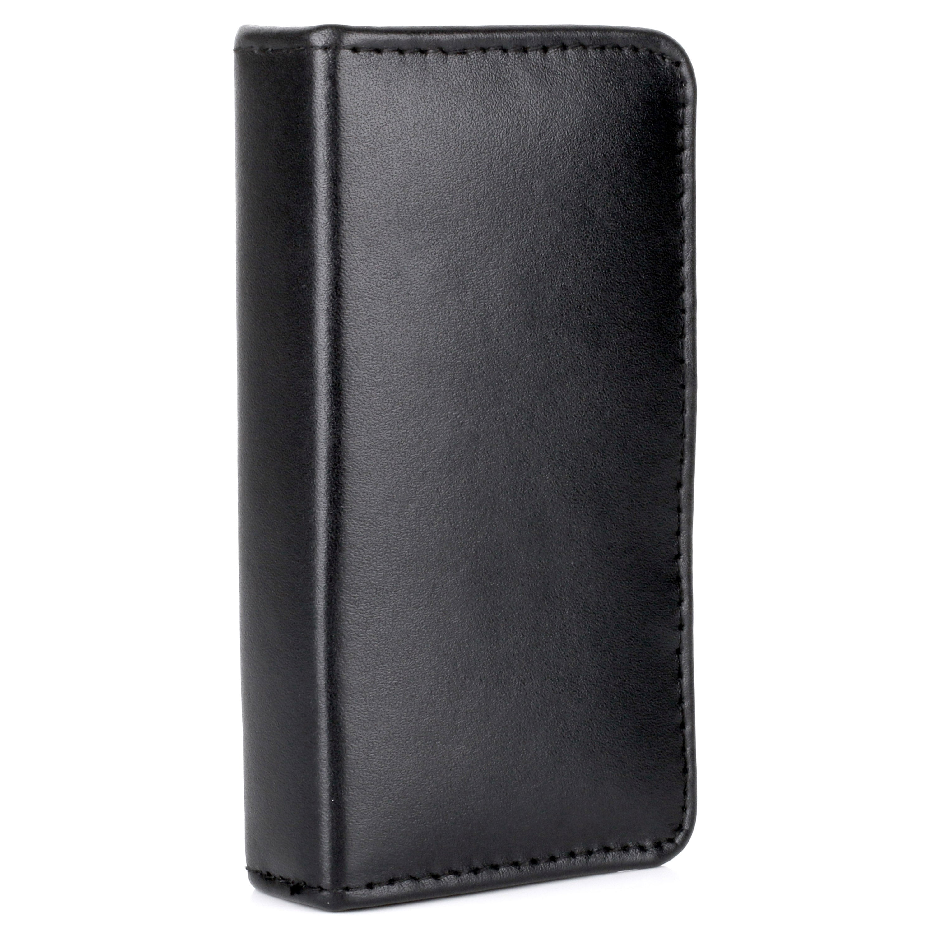Dopp Men's 8-Piece Genuine Leather Manicure Set, Black