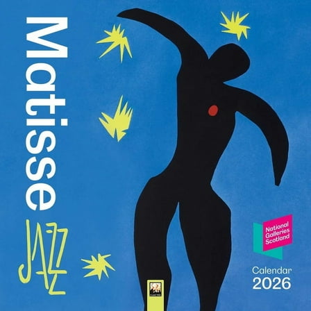 National Galleries Scotland: Matisse Jazz Wall Calendar 2026 (Art Calendar), (Paperback)