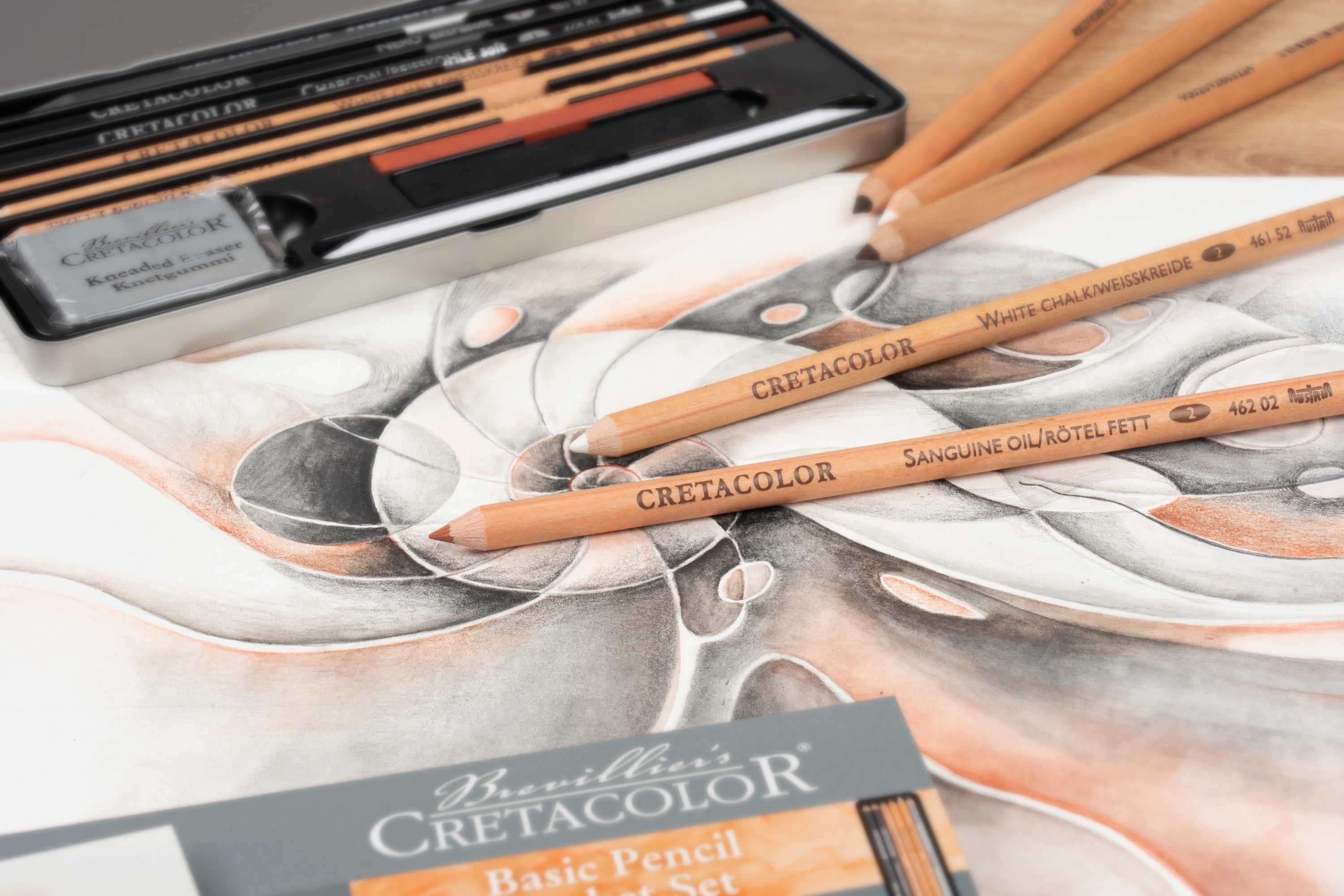 Cretacolor Artino Drawing Set, 10 Pieces