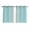 Lake Blue, variant on Aqua Beige Striped Kitchen Curtains Short 45 Inch Length, Modern Farmhouse Retro Lines Grommet Top Bedroom Living Room Curtains, Light Filtering Cafe Curtain Drapes 2 Panels Set 84''x45''