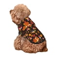 thumbnail image 5 of Haiem Autumn Hedgehog and Fox Cute for Winter Dog Hoodie Sweatshirts with Pockets Warm Dog Clothes for Small Dogs Chihuahua-Medium, 5 of 7