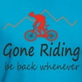 thumbnail image 3 of CafePress - Gone Riding Be Back Whenever Men's Classic T Shirt - Men's Fitted T-Shirt, 3 of 4