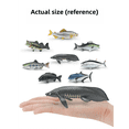 thumbnail image 3 of Realistic Ocean Fish Figurine Set, 8 Pcs Marine Animal Toy Figures, PVC Models, 3 of 7