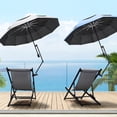 thumbnail image 2 of Sombrilla de playa XLINGZA UPF 50+ con pinza ajustable, 2 of 8