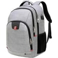 thumbnail image 1 of Mochila para Laptop con candado, Gris, Bluelander Mochila para Laptop, 1 of 6