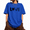Blue, variant on UNISHE Women's Farmhouse Love Graphic Vintage Washed T-Shirt Short Sleeve Oversized Creative Design Tee