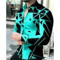thumbnail image 1 of Camisas hawaianas Vertigo Camisas estampadas en 3D Camisas de moda para hombres Blusas playeras de manga larga Camisas con solapa cubana Ropa para hombres, 1 of 6