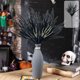 thumbnail image 4 of 1 pieza de esquejes de agujas negras para Halloween, agujas artificiales y plantas acuáticas negras., 4 of 6