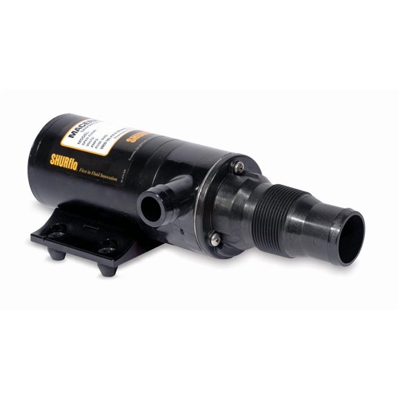 SHURflo Pompe Macératrice 3200-201 Utilisée pour Système de Vidange; 12 Volts DC; 10 Gallons par Minute