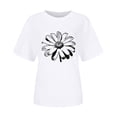 thumbnail image 5 of Womens Blouses And Tops Dressy Tummy Coverage Summer Clothes for Women Over 50 Shorts Summer Tops for Plus Size Women 2025 Trendy Women Clothing Tops, 5 of 6