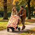 thumbnail image 5 of WDOBM Warm Blanket, Plush Blanket, Maple Leaf Pumpkin Flannel Sofa Throw Blanket, Flannel Blanket, Fall Pumpkin Throw Blanket for Sofa Throw Blanket, 5 of 6