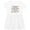 White with Speckles, variant on Inktastic Mimi and Papa Love Me Girls Toddler Dress