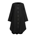 thumbnail image 3 of Women's Abaya Long Sleeve Casual Dress Dubai Outfits Elegant Prayer Gown, 3 of 4