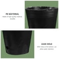 thumbnail image 4 of WHAMVOX 100pcs Planting Cup Black PE for Growing Plants in Simple Style, 4 of 8