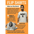 thumbnail image 2 of Always Be Yourself Unless You Can Be A Hamster Flip Shirt - Funny Animal Face Flip Tee T-Shirt, 2 of 2