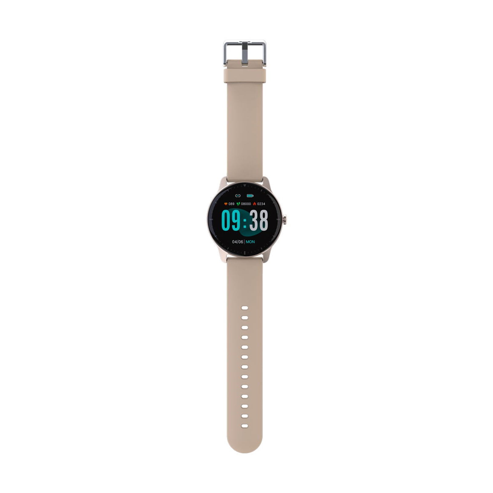 DOOGEE CR1 1.28'' Runden Bluetooth Metal Smartwatch 300mAh Sport Fitness Tracker 