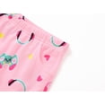 thumbnail image 6 of Beezizac Big Girls Pajamas Adorable Green & Pink Gamer Soft Short Sleeves PJ Set Spring Summer Tween Jammies Kid Size 14, 6 of 7