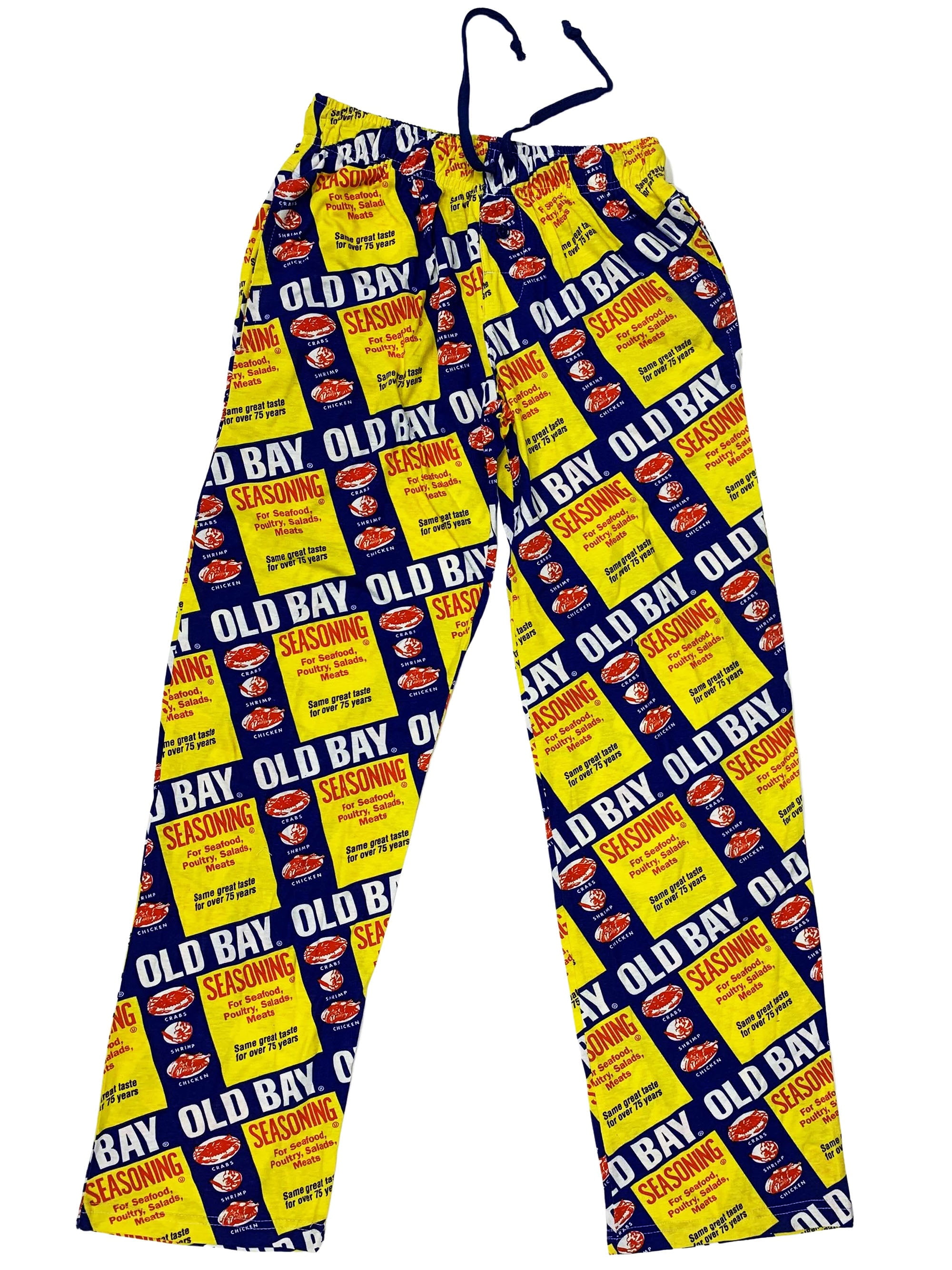 Old Bay Pattern Pajama Pants - Mens 2XL - Walmart.com