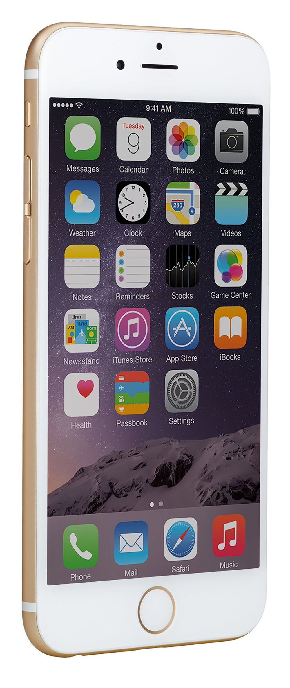 Pre-Owned Apple iPhone 6 16GB Gold LTE Cellular AT&T MG4Q2LL/A  (Refurbished: Good)
