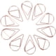 thumbnail image 3 of GOOHOCHY 10 clips metálicos para notas de papel, decorativos, con forma de gota, accesorios de oficina, 3 of 8