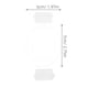 thumbnail image 2 of 4 protectores oculares de plástico transparente para adultos, para después de una cirugía, suministros para el cuidado del paciente., 2 of 7