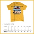 thumbnail image 7 of Shelby Cars Sketch T-shirt Mustang Racing American Muscle Car GT500 Cobra Performance Powered by Ford Men's Tee, 7 of 7