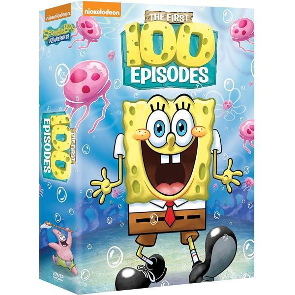 Spongebob Squarepants The First 100 Episodes Seasons 1 5 Dvd Box Set Walmart Com Walmart Com