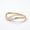 14K Rose Gold Vermeil, variant on Baguette Cut Cubic Zirconia Curved Wedding Band Ring 14K Yellow Gold Vermeil 925 Sterling Silver Stackable Ring for Women