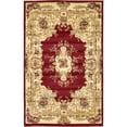 thumbnail image 1 of Unique Loom Versailles Medallion Motif Rug 3' 3 x 5' 3 Rectangle Burgundy/Ivory, 1 of 10