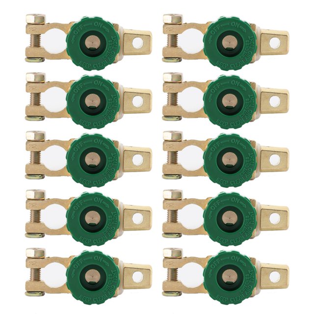 Terminal De Desconexión De Batería 10 Uds Terminal De Desconexión De Batería Conector Negativo Abrazadera Clip Interruptor 400A Para Coche Barco Motocicleta Fyydes Battery Negative Post