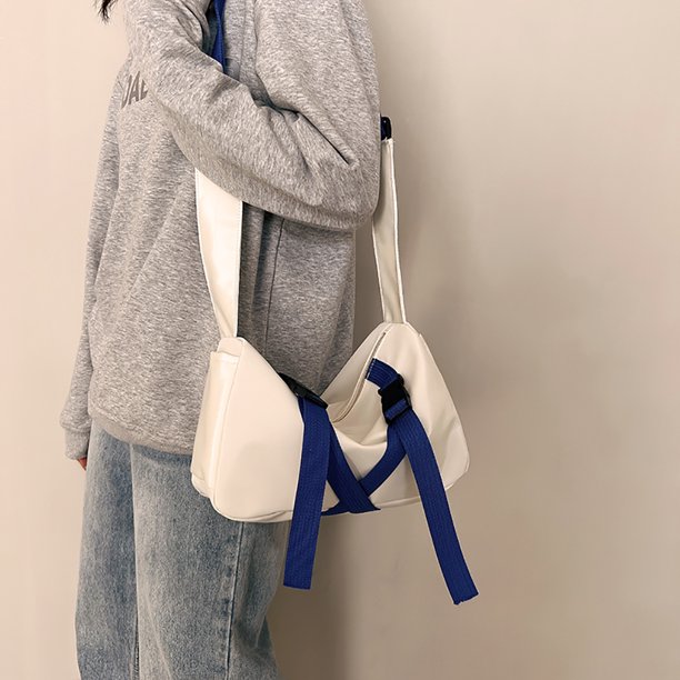 Bolso de almohada de nailon para hombre y mujer bandolera de Likrtyny hombro de gran capacidad bolso deportivo para ir de compras al aire libre