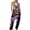 AC-Purple, variant on QATAINLAV Holiday Sales Womens Holiday Jumpsuits Dressy Mardi Gras Wide Leg Rompers Carnival Adjustable Strap Mask Graphic Printed Overalls with Pockets Black S
