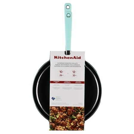 Kitchenaid 8" and 10" Aluminum Nonstick Skillet Set