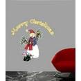 thumbnail image 2 of Wallhogs Schmeltzer Snowman Cutout Wall Decal, 2 of 2