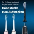thumbnail image 4 of C3 Premium Plaque Control Replacement Brush Heads - Compatible with Philips Sonicare DiamondClean Electric Toothbrush,for Phillips ProtectiveClean,FlexCare,Healthwhite,HX9044/65,Black,4 Pack, 4 of 6